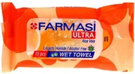 Chusteczki nawilżane - Farmasi Farmasi chusteczki nawilżane Ultra Orange 15szt. - miniaturka - grafika 1