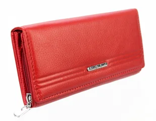 Jennifer Jones Portfel Damski Skóra Licowa Z Teksturą Długi Z Suwakiem wewnątrz 5374 - Portfele - miniaturka - grafika 7