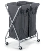 Wózki serwisowe - NUMATIC NX1002 Servo-X 2x 100L wózek pościelowy NX1002 Servo-X Systems - miniaturka - grafika 1