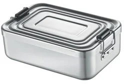 Küchenprofi Lunch Box Aluminiowy Z Seperatorem Kuchenprofi Alice Duży Srebrny - Lunch boxy - miniaturka - grafika 3