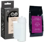 Akcesoria i części do ekspresów do kawy - Seltino - water matters Zestaw promocyjny - "filtr + kawa" - Seltino PRIMO 1 szt. z kawą Seltino Espresso Colombiano 80g SET_FE112 - miniaturka - grafika 1