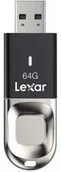 Pendrive - Lexar JumpDrive Fingerprint F35 64GB (LJDF35-64GBBK) - miniaturka - grafika 1