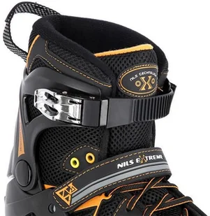 Nils Extreme NA9022 CZARNO/POMARAŃCZOWE ROZM 40 ŁYŻWOROLKI EXTREME - Rolki - miniaturka - grafika 10
