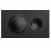 Przyciski spłukujące - Viega Prevista Visign for Style 20 Przycisk spłukujący WC czarny mat 796389 - miniaturka - grafika 1