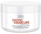 Kremy i maski do rąk - Farmona Professional Exotic Manicure Peeling Cukrowy Do Dłoni 300ml - miniaturka - grafika 1
