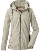 Kurtki i kamizelki sportowe damskie - G.I.G.A. DX G.I.G.A. DX Damska kurtka funkcyjna Jamil Wmn Jckt A / kurtka outdoorowa z odpinanym kapturem beżowy écru 50 36742-000 - miniaturka - grafika 1