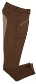 Bryczesy - Pfiff Gina dziecięce spodnie do jazdy konnej, brązowy, M 100414-86-158 - miniaturka - grafika 1