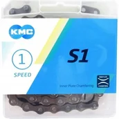 Łańcuchy rowerowe - Kmc łańcuch jednorzędowy 1/2 X 1/8 Single Speed - miniaturka - grafika 1