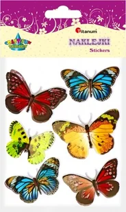 Hasta Naklejki 110x170 Motyle 362067 6szt - Przybory szkolne - miniaturka - grafika 2