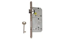 Zamki i wkładki - Assa Abloy Zamek wpuszczany ALFA 72/50 KL cz. 220/18 złoto antyczne (patyna) - miniaturka - grafika 1