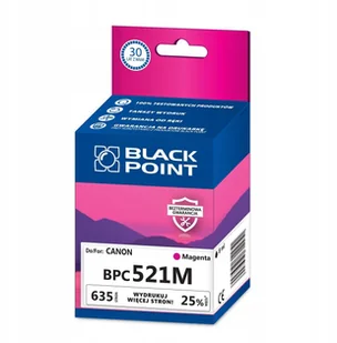 Black Point BPC521M Zamiennik Canon CLI-521M - Tusze zamienniki - miniaturka - grafika 2