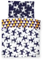 Pościel dla dzieci - Darymex Komplet pościeli niemowlęcej, bawełniany, 90x120 cm, Moosy White - miniaturka - grafika 1