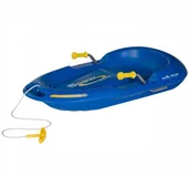 Jeździki dla dzieci - Rolly Toys Sanki Snow Max niebieskie 200283 - miniaturka - grafika 1