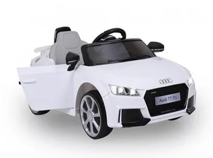 Jamara 460278 Ride-On Audi TT RS 12 V  Soft rozruchu, 2-biegowa, ultra-GripP gumowy pierścień, wejście AUX i USB LAN, LED, 2 silniki napędowe o wysokiej wydajności i akumulator zapewnia długi czas pra - Zabawki zdalnie sterowane - miniaturka - grafika 2