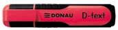 Zakreślacze - Donau Textmarker D-Text - czerwony - miniaturka - grafika 1