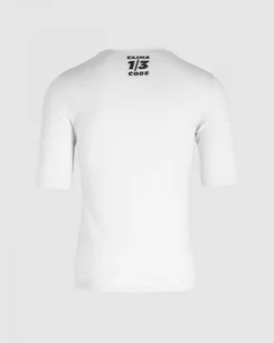 Compressport ASSOS Koszulka termoaktywna SS SKIN SUMMER SKIN LAYER Holy White - Koszulki sportowe męskie - miniaturka - grafika 2