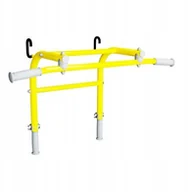Poręcze i drążki do podciągania - Drążek gimnastyczny - poręcze do ćwiczeń 2w1 żółty - miniaturka - grafika 1