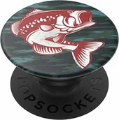 Uchwyty samochodowe do telefonów - PopSockets PopSockets PopGrip - Rozkładany uchwyt i podstawka do telefonów oraz tabletów z wymiennymi krążkami PopTops - Bait and Switch 801733 - miniaturka - grafika 1