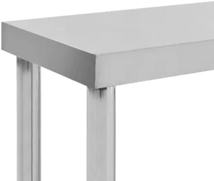 Vida Kuchenny stół roboczy z półką 120x60x120 cm stal nierdzewna V-3054469 - Stoły - miniaturka - grafika 13