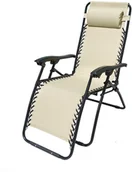 Fotele i krzesła ogrodowe - Rojaplast krzesło 2320 OXFORD beżowy - miniaturka - grafika 1