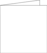 Pozostałe akcesoria dla plastyków - Clairefontaine Bufor  mebel C 2816 pyłki Pack 25 kartek składanych 13,5 x 13,5 cm, biały 2816C - miniaturka - grafika 1