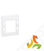 Wyłączniki światła i elektryczne - SIMON KONTAKT Pokrywa zegara, termostatu, programatora, biała 82555-30 SIMON 82 82555-30/KON - miniaturka - grafika 1