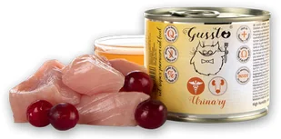 Gussto Gussto karma mokra dla kotów - puszka 200g Urinary - Mokra karma dla kotów - miniaturka - grafika 2