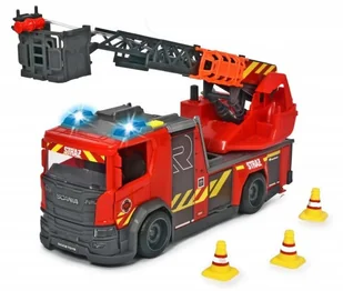 Dickie Toys SOS Straż pożarna Scania z drabiną 203716017026 Toys 730548 - Samochody i pojazdy dla dzieci - miniaturka - grafika 6
