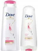 Szampony do włosów - Dove Zestaw do Włosów Oil Care Szampon Odżywka - miniaturka - grafika 1