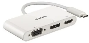D-Link Adapter USB-C/HDMI/VGA/DisplayPort DUBV310 - Adaptery i przejściówki - miniaturka - grafika 3
