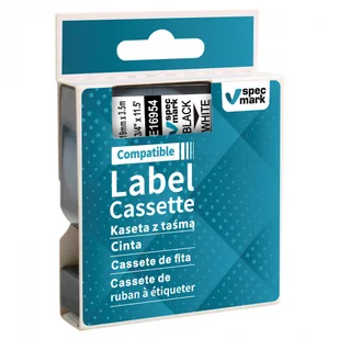 Dymo strefadrukarek.pl Taśma D1 16954 elastyczna 19mm x 3.5m biała czarny nadruk - zamiennik| OSZCZĘDZAJ DO 80% - ZADZWOŃ! 730811399 PROMOCJA! RH-16954 - Etykiety do drukarek - miniaturka - grafika 3