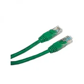 Kable miedziane - No name UTP patchcord UTP patchcord Cat.5e RJ45 M-5m nieekranowany zielony economy KB050GNS01 - miniaturka - grafika 1