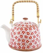 Dzbanki i imbryki - Clayre & Eef 6CETE0031 dzbanek do herbaty 18 x 14 x 12 cm / 0,7 l - miniaturka - grafika 1