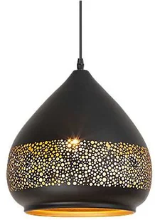 Rabalux LAMPA wisząca KAIA 2278 ażurowa OPRAWA orientalny zwis czarny złoty 2278 - Lampy sufitowe - miniaturka - grafika 3