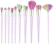 Pędzle do makijażu - Pędzle Brylantowe Zestaw Do Makijażu 10 Szt - miniaturka - grafika 1