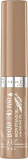 Rimmel Coty Brow This Way tusz do brwi nr 001 Blonde 5 ml - Pozostałe kosmetyki - miniaturka - grafika 3