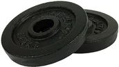 Pozostały sprzęt siłowy - TUNTURI Plates Black 1.25 kg tarcze do sztangi, czarna, 1,25 kg 14TUSCL094 - miniaturka - grafika 1