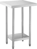 Stoły gastronomiczne - Royal Stół roboczy 61 x 61 cm Catering nośność 480 kg RCSSCB-61X61-E - miniaturka - grafika 1