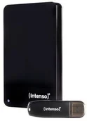 Dyski HDD - Intenso Dysk zewnętrzny HDD 1 TB Czarny 6023680 6023680 - miniaturka - grafika 1