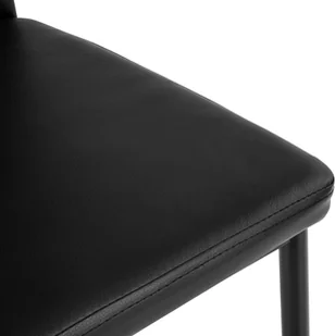 tectake Zestaw 8 stylowych krzeseł - czarny 404123 - Krzesła - miniaturka - grafika 6