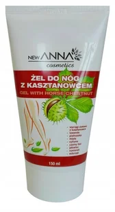 Anna Cosmetics Cosmetics, żel do nóg z kasztanowcem, 150 ml - Balsamy i kremy do ciała - miniaturka - grafika 2