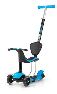 Milly Mally Scooter Little Star 3w1 jeździk rower - Hulajnogi - miniaturka - grafika 6