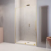 Ścianki i drzwi prysznicowe - Radaway Furo DWJ Gold 160x200 lewe 10107822-09-01L/10110780-01-01 - miniaturka - grafika 1