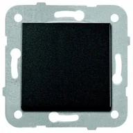 Wyłączniki światła i elektryczne - Viko Panasonic Łącznik jednobiegunowy (pojedynczy) Panasonic Novella czarny 92105501M - miniaturka - grafika 1