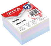 Etykiety samoprzylepne i bloki etykiet - Office products KOSTKA klejona, 85x85x40mm, mix kolorów 14053311-99 - miniaturka - grafika 1