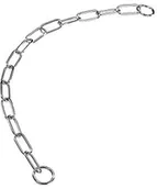 Obroże dla psów - Nobby łańcuszek z chromu, duże ogniwa - miniaturka - grafika 1