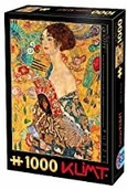 Puzzle - Unbekannt Puzzle 1000 części - Gustav Klimt : Kobieta z przegródkami KL03 - miniaturka - grafika 1