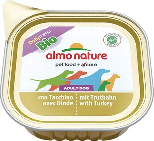 Almo Nature Daily Menu Bio Paté 6 X 100 G - Indyk - Mokra karma dla psów - miniaturka - grafika 2