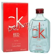Wody i perfumy damskie - Calvin Klein CK One Red Edition for Her woda toaletowa 100ml - miniaturka - grafika 1