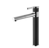 Baterie kuchenne - Alveus Zina Bateria kuchenna wysoka twilight/chrom 1129061 - miniaturka - grafika 1